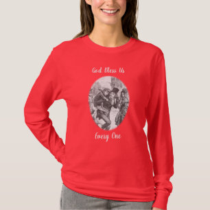 Bob Cratchit u. kleiner Tim - ein Weihnachten T-Shirt