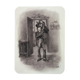 Bob Cratchit und Tiny Tim von "Charles Dickens: Magnet