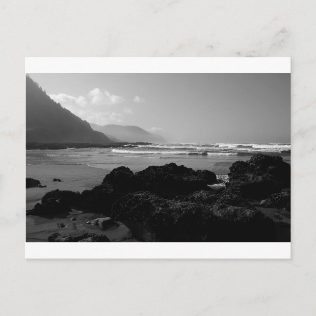 Bob Creek Beach, Oregon Postkarte (Vorderseite)