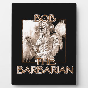 Bob, der Barbar Fotoplatte