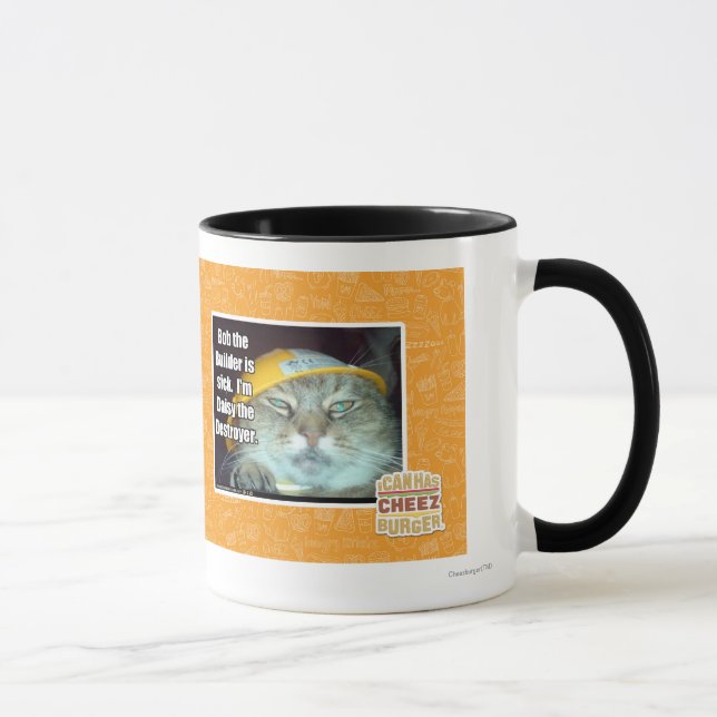 Bob der Erbauer ist krank Tasse (Rechts)