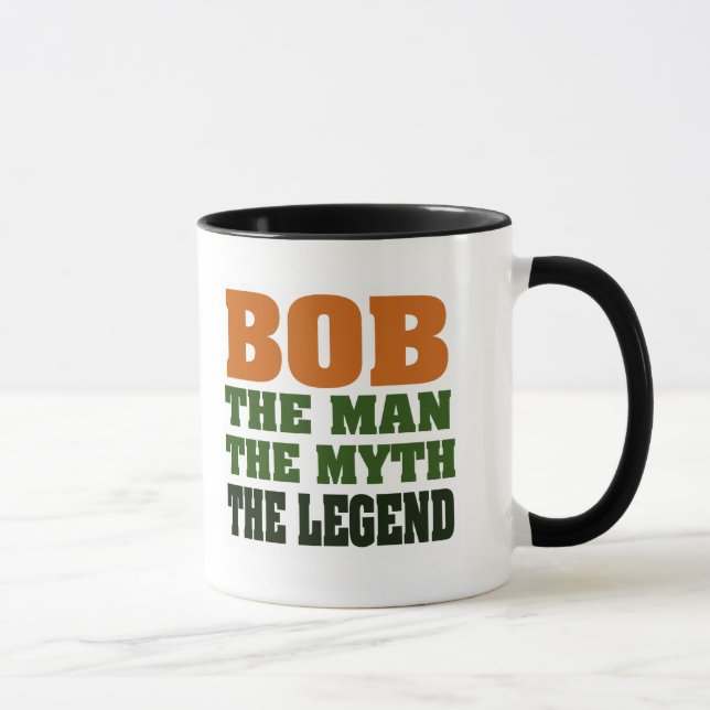 Bob - der Mann, der Mythos, die Legende Tasse (Rechts)