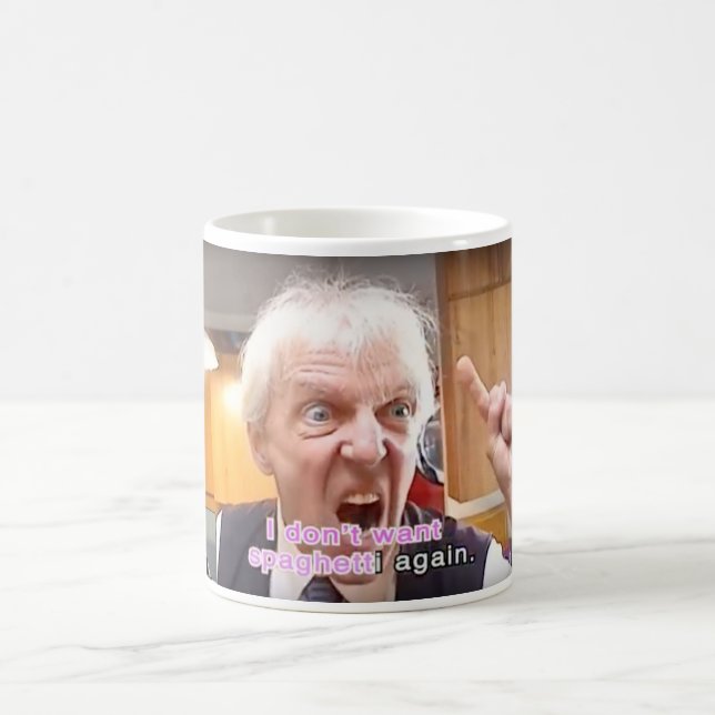 Bob Druwing will ich nicht Spaghetti-wieder Tasse (Mittel)