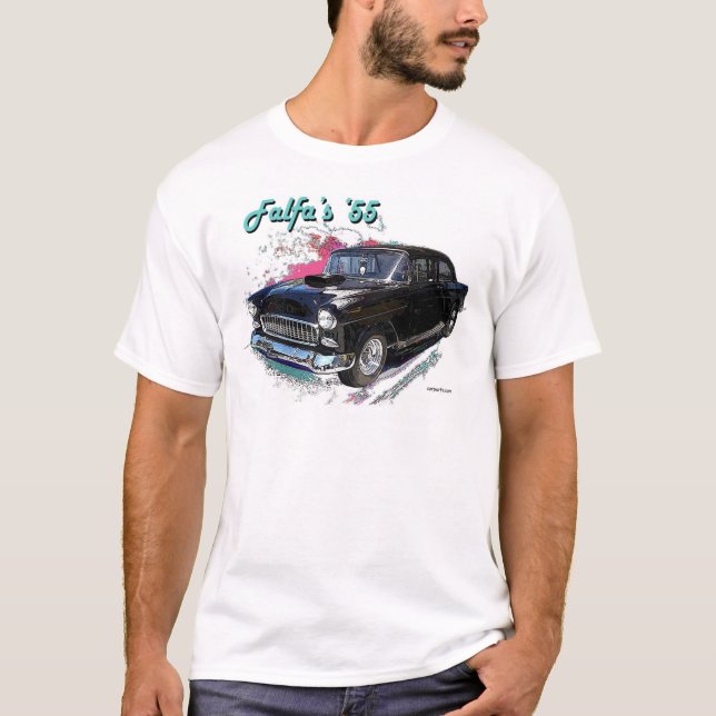 Bob Falfas '55 Bel Air vom amerikanischen Graffiti T-Shirt (Vorderseite)