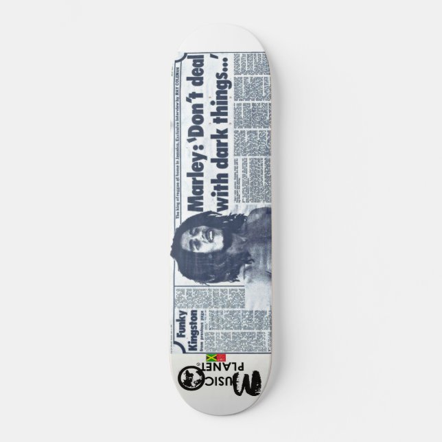BOB - GEHEN SIE MIT DUNKEN DINGEN!! /TST-Skateboar Skateboard (Vorderseite)