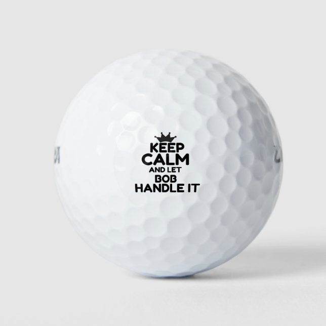 BOB HANDLE IT GOLFBALL (Vorderseite)