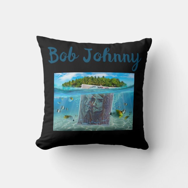 Bob Johnny bank sierkussen Kissen (Vorderseite)