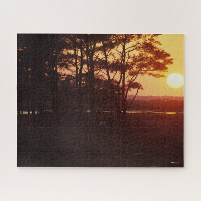 Bob Langrish | Chincoteague Grazing Sunset (Horizontal)