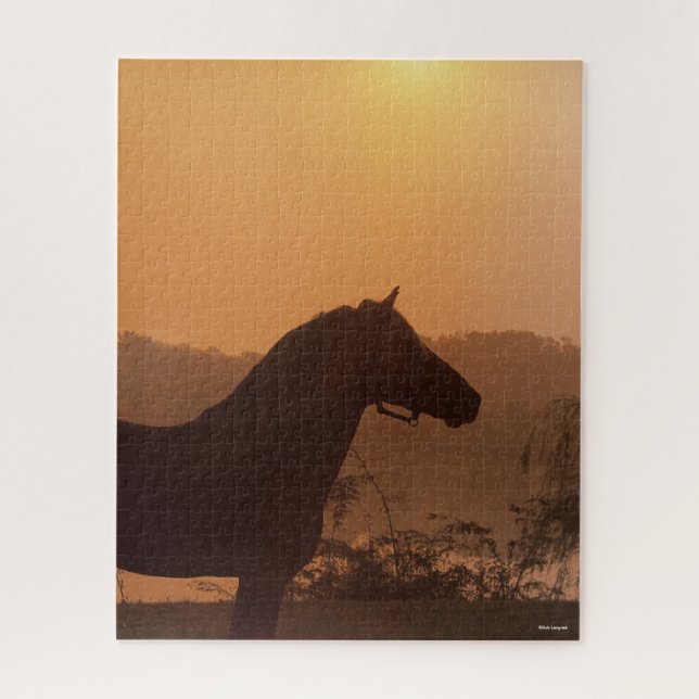 Bob Langrish | Rocky Mountain Horse Silhouette (Vertikal)