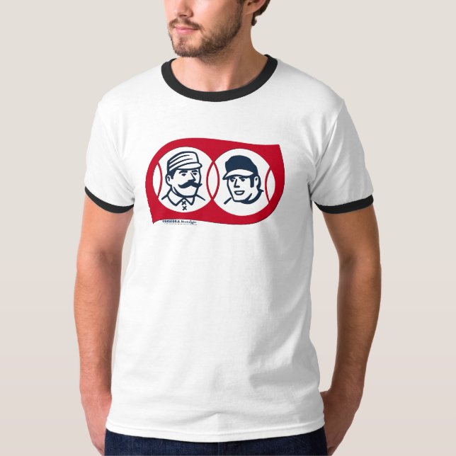 Bob Laughlin Baseball Nostalgia Logo T-Shirt (Vorderseite)