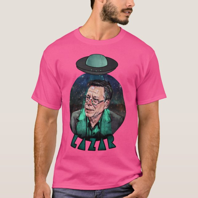 Bob Lazar T-Shirt (Vorderseite)