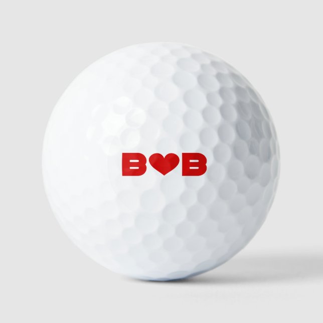 Bob Liebe Golfball (Vorderseite)