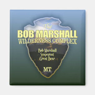 Bob Marshall Wilderness Complex (arrowhead) Magnet