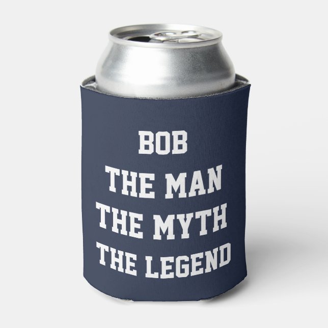 Bob: Mensch, Mythos, Legende, Dosenkühler (Kanne Vorderseite)