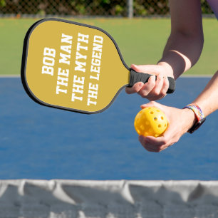 Bob: Mensch, Mythos, Legende, Pickleball Schläger