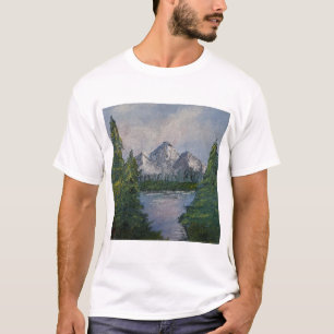 Bob Ross Style Malerei #2 T-Shirt