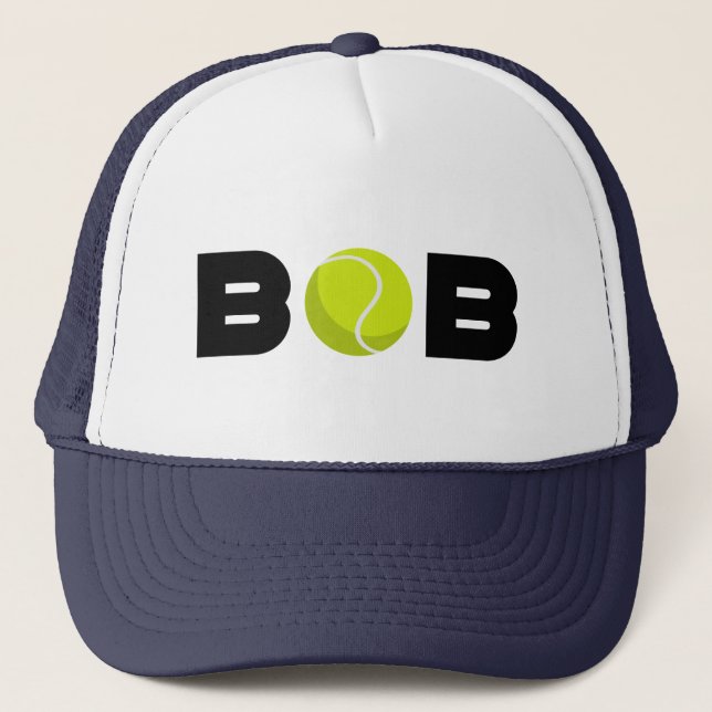 Bob Tennis Trucker Hat Truckerkappe (Vorderseite)