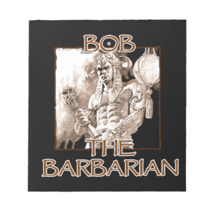 Bob, The Barbarian Notizblock