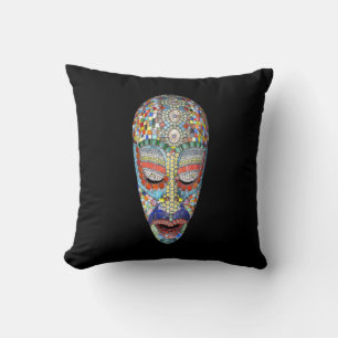 Bob, warum das lange Gesicht? Mosaikmaske Kissen