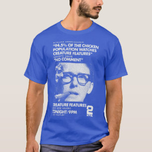 Bob Wilkins Horror-Moderator Creature Feature T-Shirt