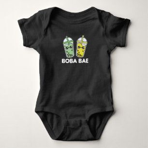 Boba Bae - Bubble Tea Kawaii Boba Tea Liebe Baby Strampler