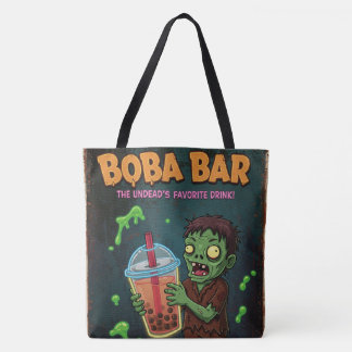 Boba Bar – Das Lieblingsgetränk der Untoten! Trage Tasche