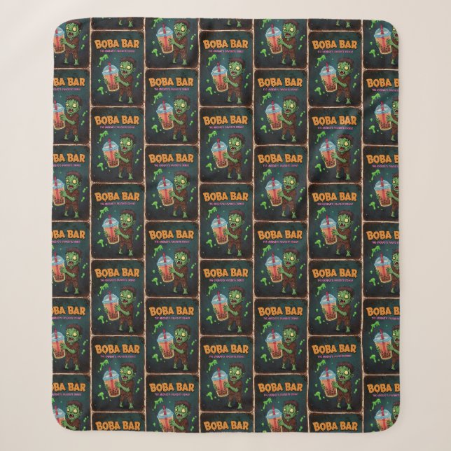 Boba Bar – Sherpa Blanket Sherpadecke (Vorderseite)