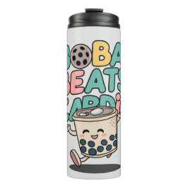 Boba Beats Cardio lustig Thermosbecher