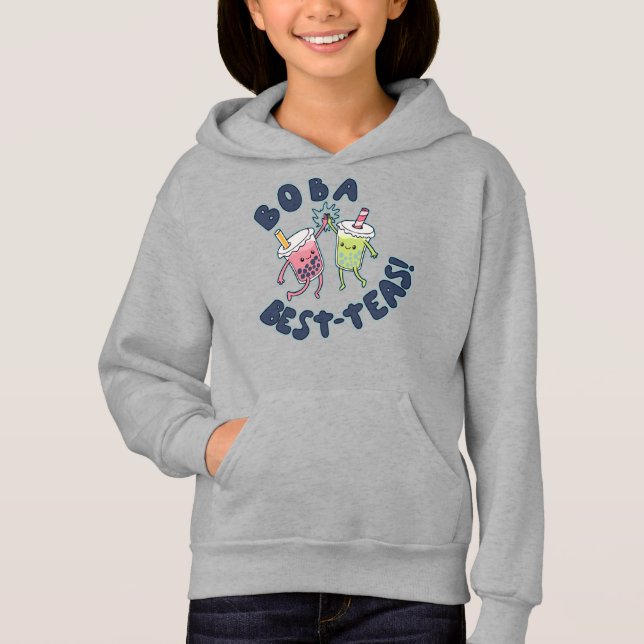 Boba Best-Teas! Hoodie (Vorderseite)