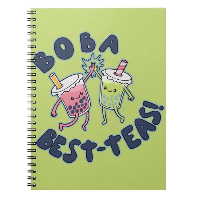 Boba Best-Teas! Notizblock (Vorderseite)