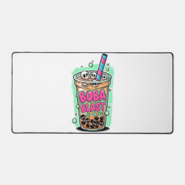 Boba Blast – Sip or Die! Desk Mat Schreibtischunterlage