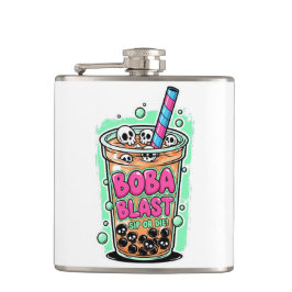 Boba Blast – Sip or Die! Flask Flachmann