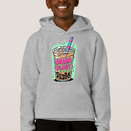 Boba Blast – Sip or Die! Kids' Hoodie