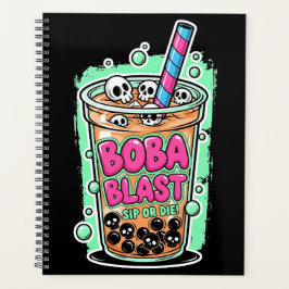 Boba Blast – Sip or Die! Planner Planer