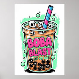 Boba Blast – Sip or Die! Poster
