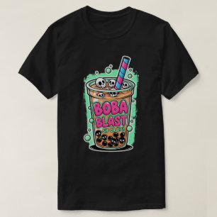 Boba Blast – Sip or Die ! T-Shirt foncé