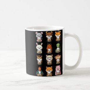 Boba Bubble Milk Tea Chinesische Tierkreiszeichen Kaffeetasse