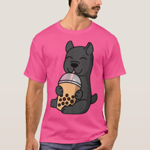 Boba Bubble Milk Tee Cane Corso Hund Premium