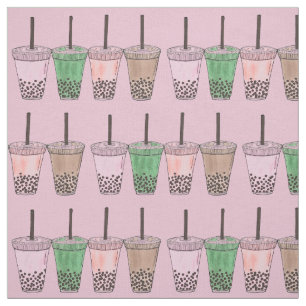 Boba Bubble Tapioca Pearl Milk Tee Drinks Feinschm Stoff
