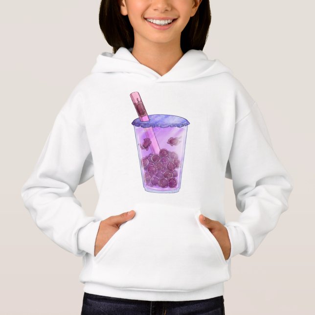 Boba Cats Hoodie (Vorderseite)