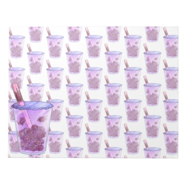 Boba Cats Notizblock (Vorderseite)
