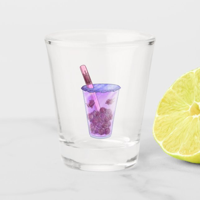 Boba Cats Schnapsglas (Vorderseite)
