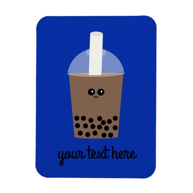 Boba Drink Magnet #1 (Vertical)
