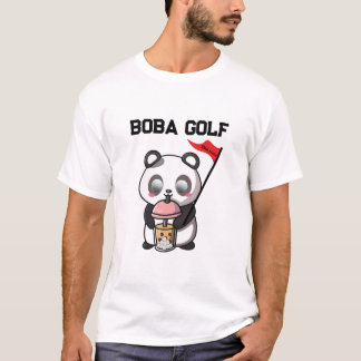 Boba Golf | Milchtee | Bubble Golf | Golfer T-Shirt