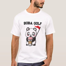 Boba Golf | Milk Tea | Bubble Golf | Golfer T-Shirt