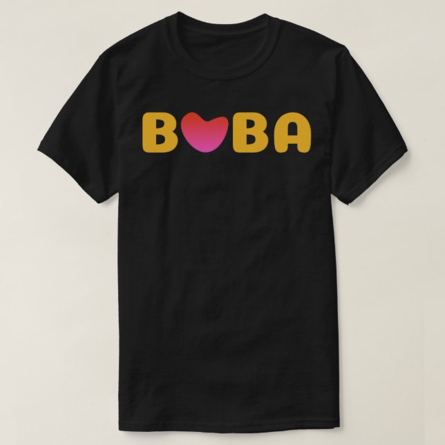 Boba Liebe T-Shirt (Design vorne)
