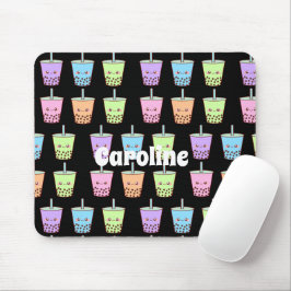 Boba Milk Tea Flavors Mousepad