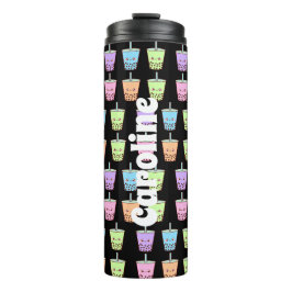 Boba Milk Tea Flavors Thermosbecher