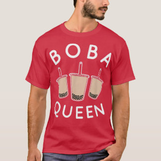 Boba Queen , Ice Drink Tee Bubble Boba T-Shirt