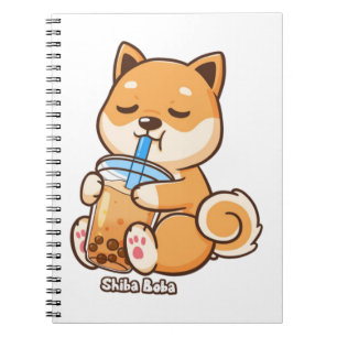 Boba Shiba Boba Shiba Boba Shiba 1 Notizblock